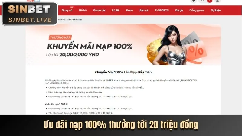 Cập nhật khuyến mãi mới nhất 39bet